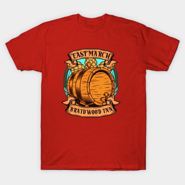 EASTMARCH BRAIDWOOD INN T-Shirt by theanomalius_merch